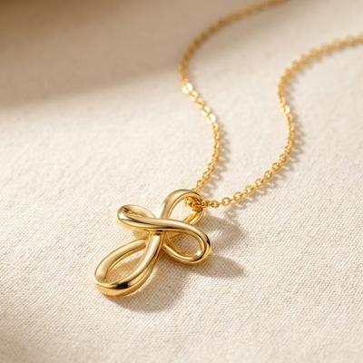 Be Still Cross Necklace