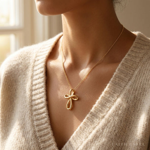 Be Still Cross Necklace